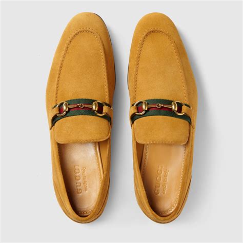 gucci loafers suede mens|men's gucci loafers outlet.